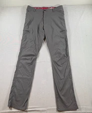 Wrangler All Terrain Gear Hiking Pants Mens 36x34 Brown Stretch ATG