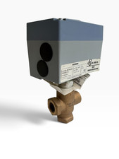 Siemens 26502065 1/2" 3-Way Mixing Valve SQS65.5U 24V 0-10V Cv 0.63 265-02065