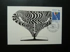 modern art world summit of industrialized countries maximum card France 1982