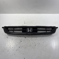 96-98 Honda Civic 2d Front Grille With Emblem Black Aftermarket 96-98 Honda Civic 2d Front Grille With Emblem Black Aftermarket