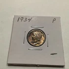 1934 P Mercury Silver Dime Exact Coin Shown ￼