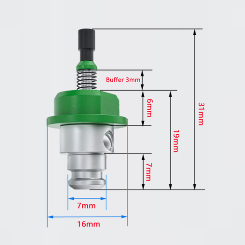 1 pcs SMT JUKI 501 Nozzle Compatible JUKI KE-2000 FX-1/2/3 Placement machine - Afbeelding 6 van 7
