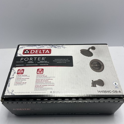 #ad #ad Delta Porter Tub and Shower Head Oil Rubbed Bronze 144984C OB A *Please READ* $100.00