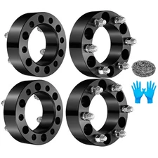 4Pcs 2 inch 6 Lug 6x5.5 Wheel Spacers Adapter For Chevy Silverado Suburban GMC
