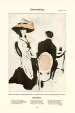 🎨 Art Nouveau Poster - Vintage German Illustration - Belle Époque Style 24x36”