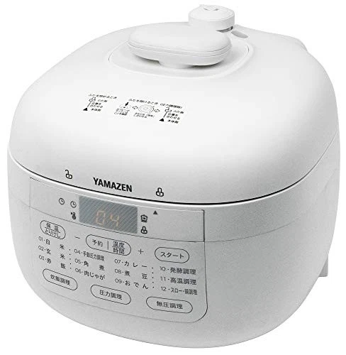 [Yamazen] electric pressure cooker 2.2L 2WAY specification cooking mode 6 types