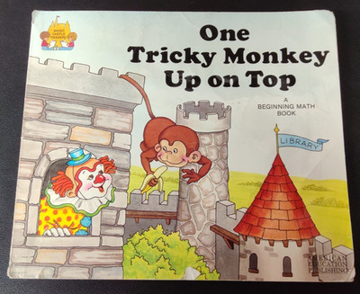 One Tricky Monkey Up on Top by Jane Belk Moncure 1988 Paperback