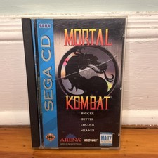 Mortal Kombat (Sega CD, 1993) Complete 