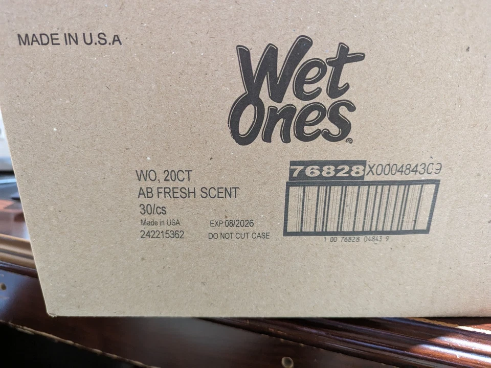 Wet Ones Fresh Scent Antibacterial Hand Wipes 20ct x 30 Packs (600 Total Wipes) - Image 3 of 4