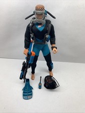 The Ultra Corps Lanard Toys 1999 Figura Hombre Traje de neopreno/Accesorios falta aleta