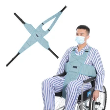 Fanwer Wheelchair Seat Belt, Non-Slip and Drop-Resistant Wheelchair Safety Be...