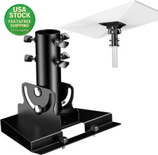 Starlink Gen 3 Mounting Kit for Standard Dish V3 Adjustable Pipe Adapter Black
