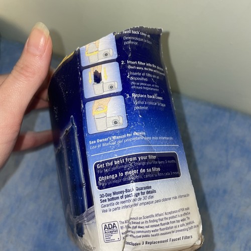 Cartucho de repuesto de filtro de grifo de 2 etapas PUR RF-9999 - azul (paquete de 2) - Imagen 3 de 5