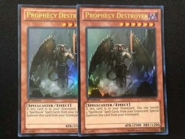 YUGIOH SPELLBOOK DECK- DESTROYER- KNOWLEDGE- POWER- WISDOM- PROPHECY NEAR MINT - Image 2 of 4
