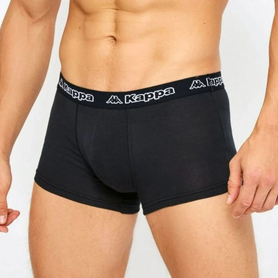 3 Boxer Man Kappa Stretch Cotton with Elastic Outer Logoed Art. K1221 - Image 3 of 4