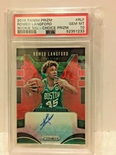 PSA 10 2019-20 Prizm Romeo Langford Rookie Signatures AUTO RED SCOPE CHOICE QTY