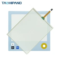 For TOUCHTRONIC A280104 REV.F MD011116 Touch Panel Glass + Front Overlay