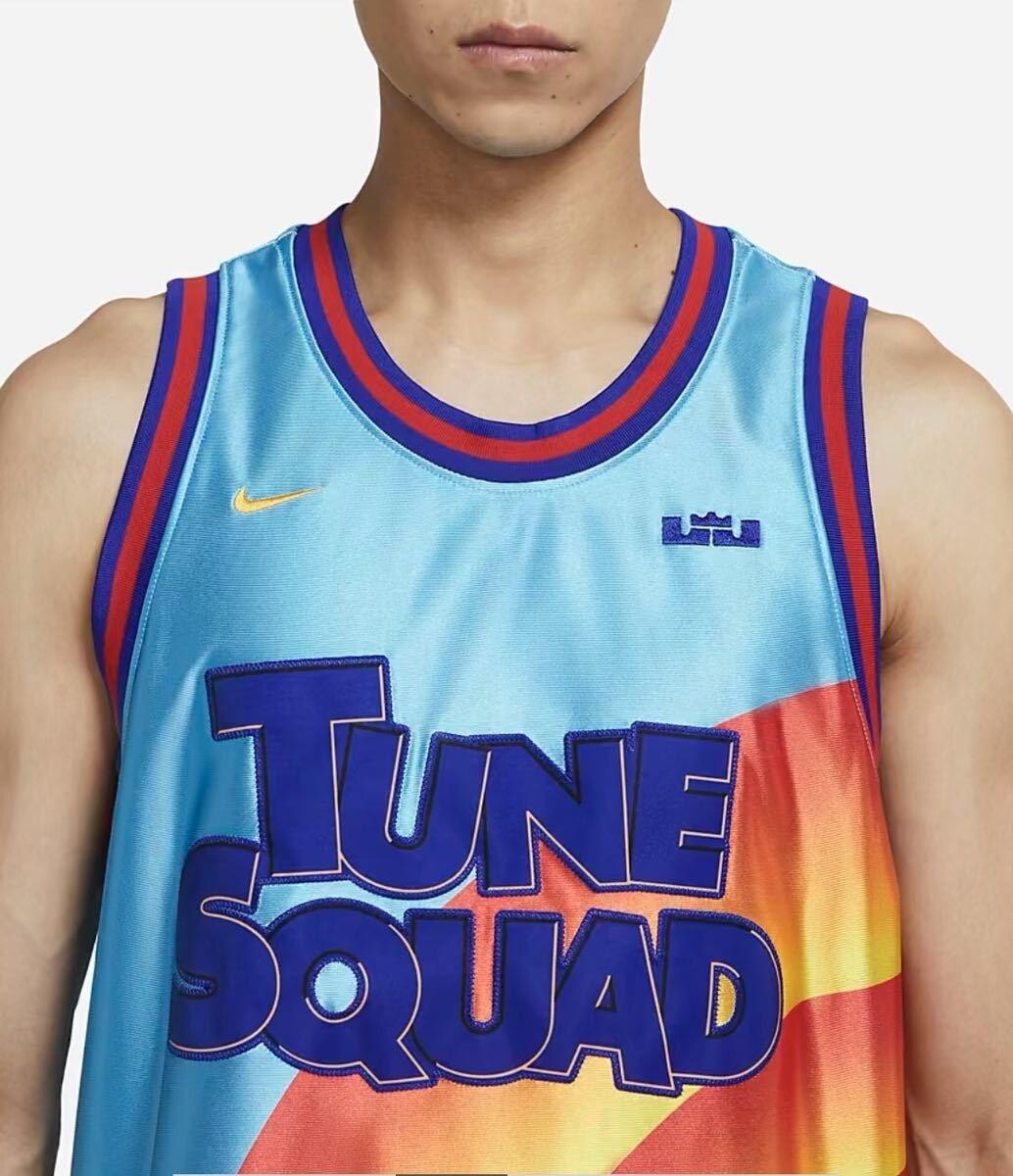 Nike Tune Squad Jersey レブロン 上下 Nike LeBron x Space Jam Tune Squad Jersey Light Blue Fury