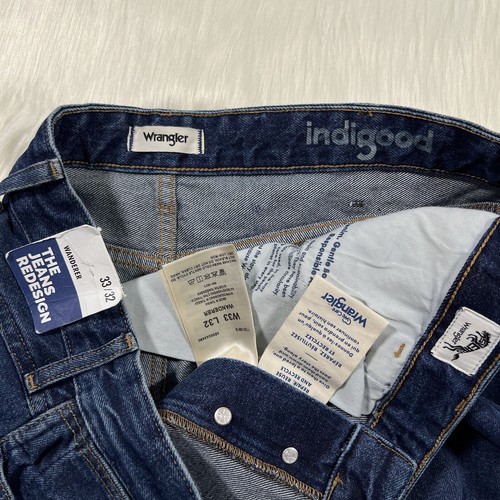 Wrangler Women's Size 33 X 32 Indigood Wanderer Flare Denim Jeans - Picture 6 of 10