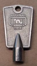 National Cabinet Lock “Freezer Key” Vintage