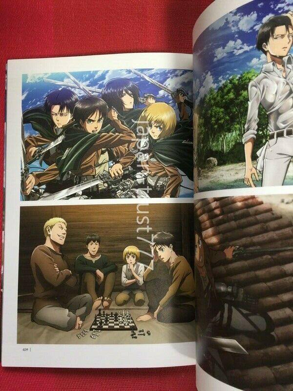 Attack On Titan (Shingeki no Kyojin) Anime Illustrations