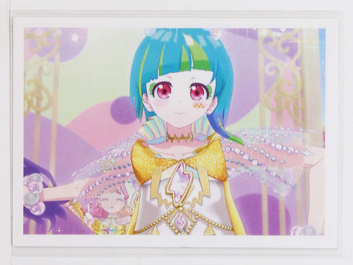 Waccha PriMagi Scene Photo Card Auru Omega Japanese Game character