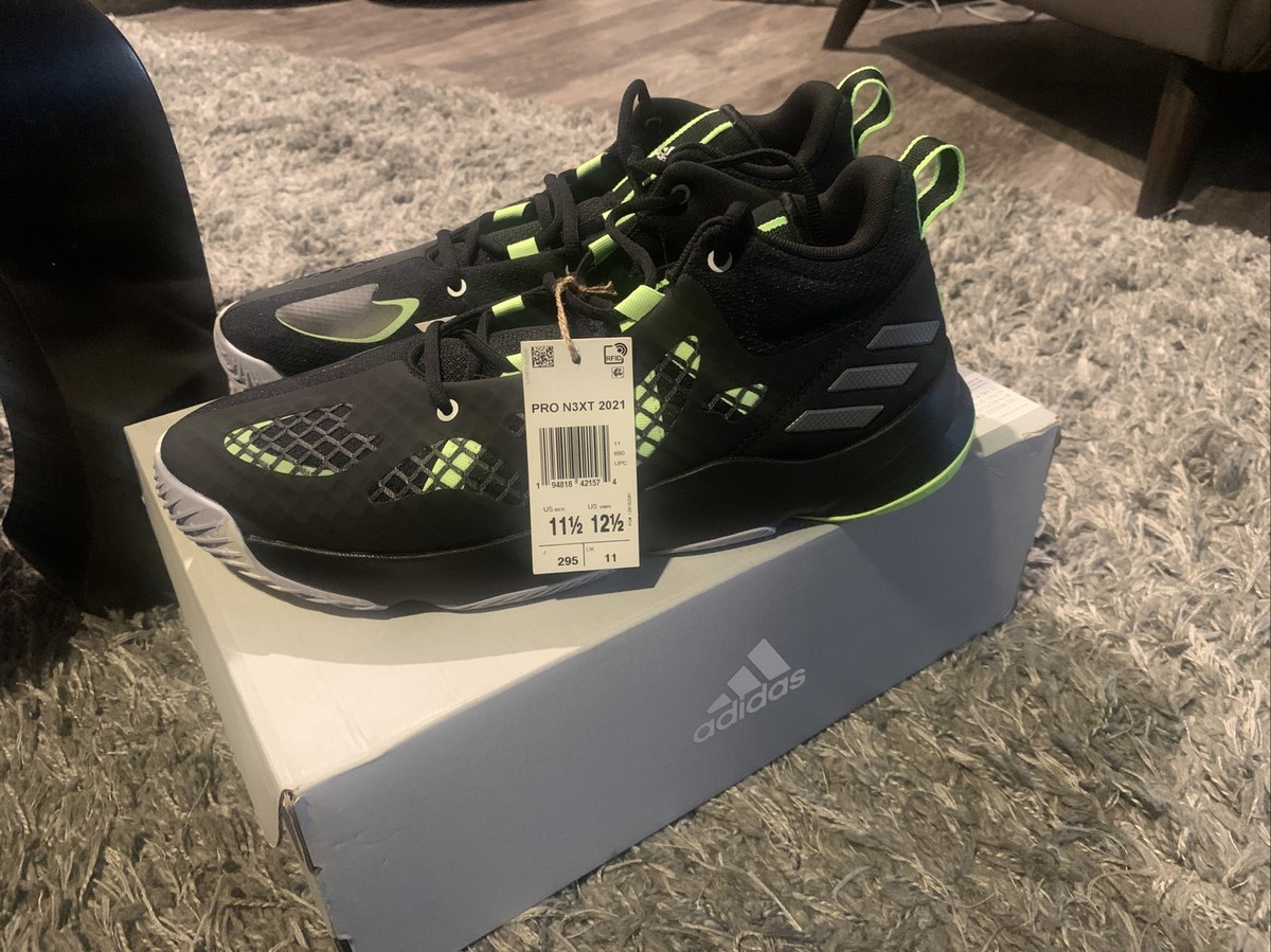 NWT ADIDAS PRO N3XT 2021 BASKETBALL SHOES 11.5 men’s (12.5 women’s) Pro N3XT 2021 basketball shoe blue main image 3