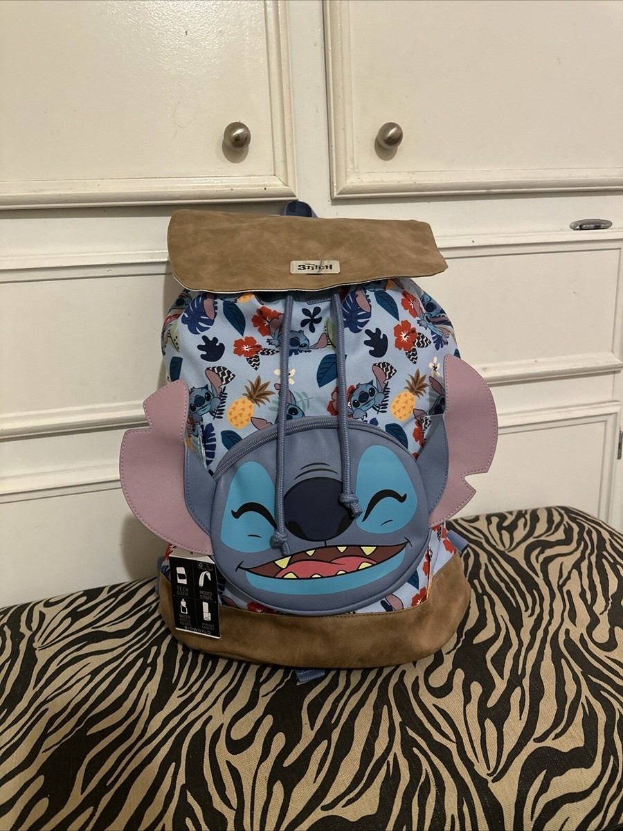 Lilo And Stitch Disney Stitch Tropical Slouch Backpack-New  display picture 1