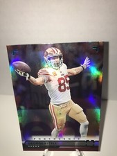 George Kittle Photogenic Teal HOLO 2022 Panini Chronicles - #PH-13 Dmged Corner