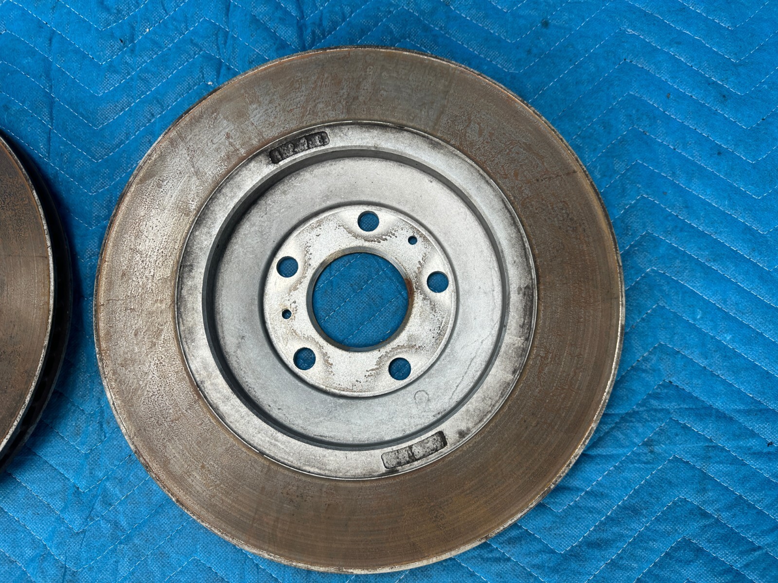 Bentley Contin Flying Spur Rear Brake Rotor Disc RH & LH Pair 29k 2006-2012 OEM