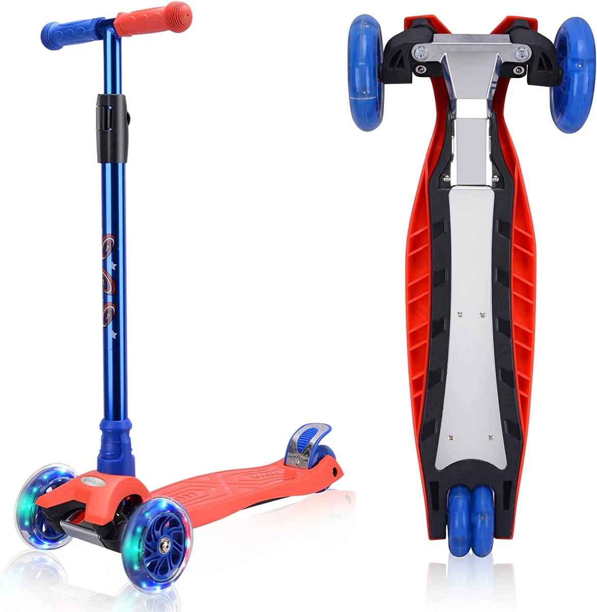 2 wheel scooter for 7 year old sale
