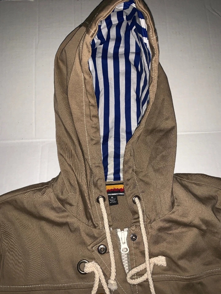 Usado - Chaqueta con Capucha Brooklyn Industies Cremallera Frontal Para Mujer (Talla M) Foto 2 de 4