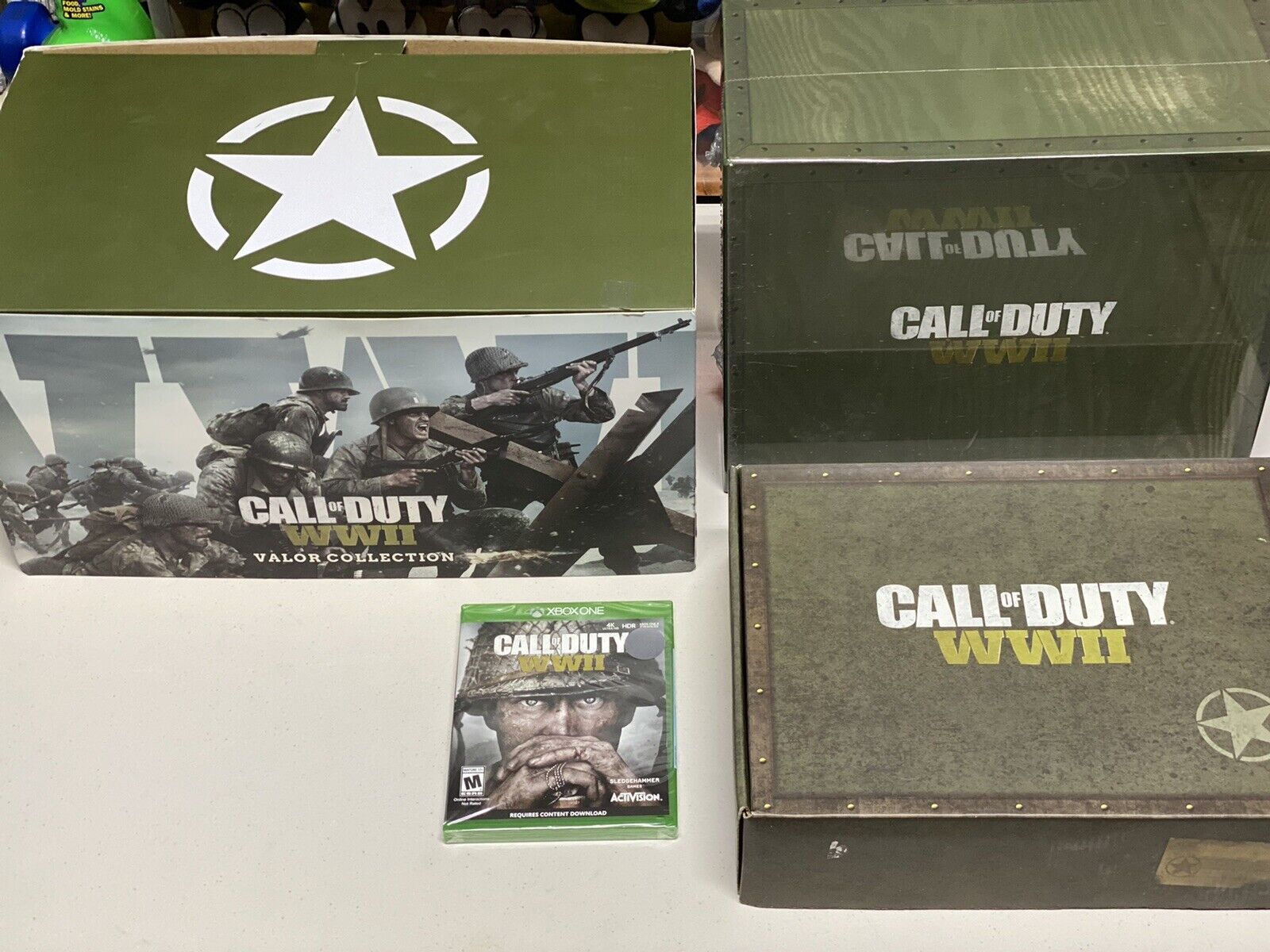 Call of Duty WW II (World War II) (Xbox One/PS4) Unboxing !! 