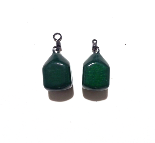 5 x SQUARE PEAR /DUMPY DICE Carp Fishing Leads Weights 1oz - 4oz Smooth Coating - Picture 14 of 20