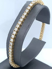 Tennis Bracelet, 7.5", 17.2g, S107158 14k Yellow Gold 7.00 Ct Diamond