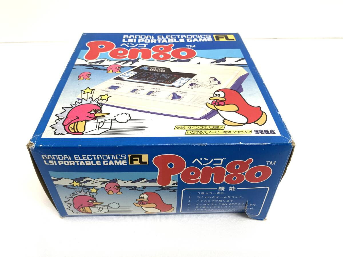 Bandai FL Pengo LSI tabletop game unused vintage retro toy