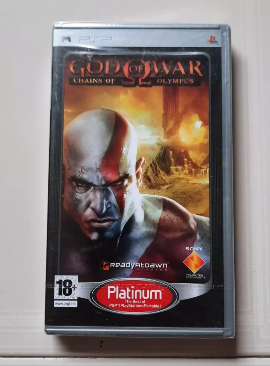 PSP God of War Chains of Olympus Limited PlaystationPortable Red New sealed  Sony