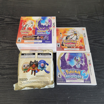 Pokemon Sun and Moon Dual Pack Figures for Nintendo 3ds » Only for