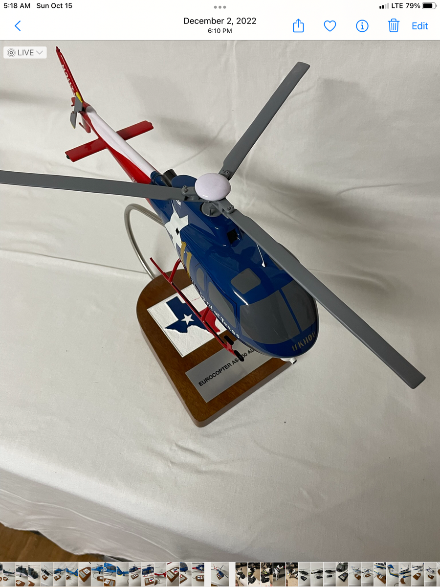 Airbus H-125 (Eurocopter AS350) Houston Texas channel KHOU TV news