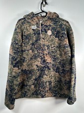 Abercrombie  Fitch Kids Unisex 1/4 Zip Pullover Fleece Lined Hoodie Sz 17/18