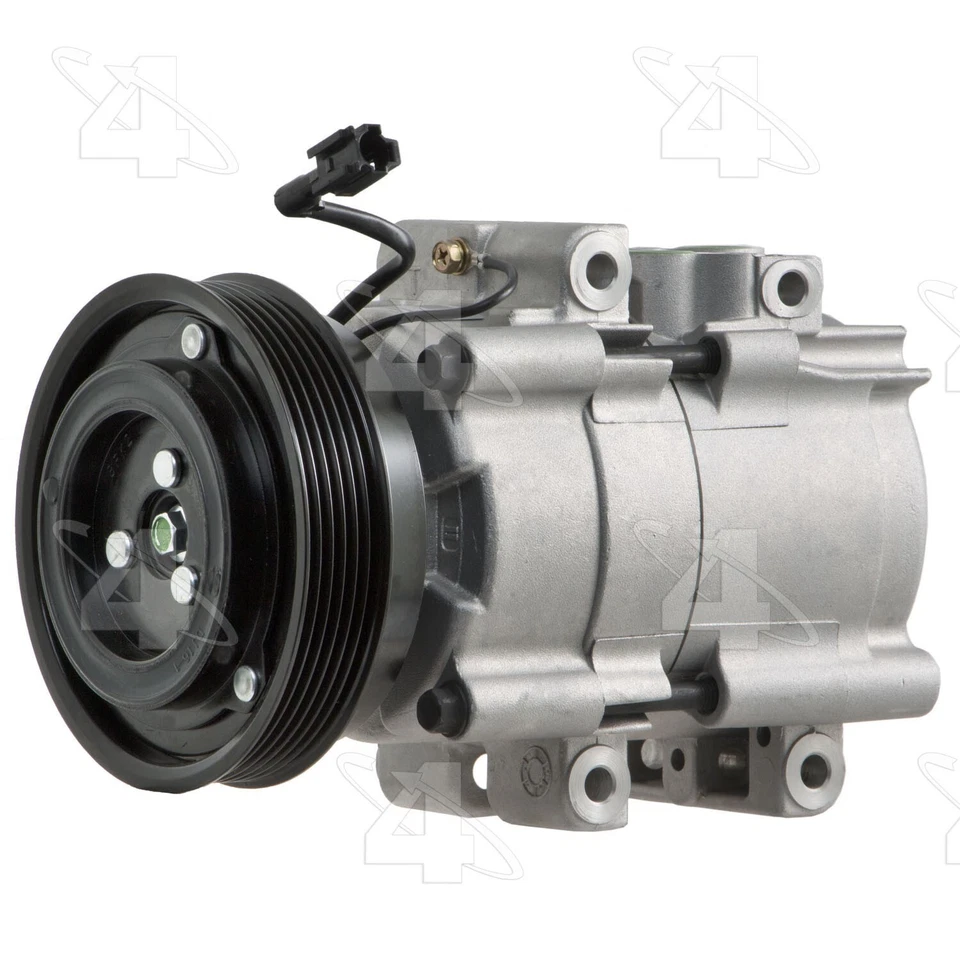 Para 1999-2005 Hyundai Sonata A/C Compressor 4 Estações 2000 2001 2002 2003 2004 - Imagem 3 de 4