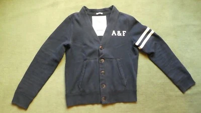 Cardigan bleu marine Abercrombie & Fitch taille M (lire la description) - Photo 1/4