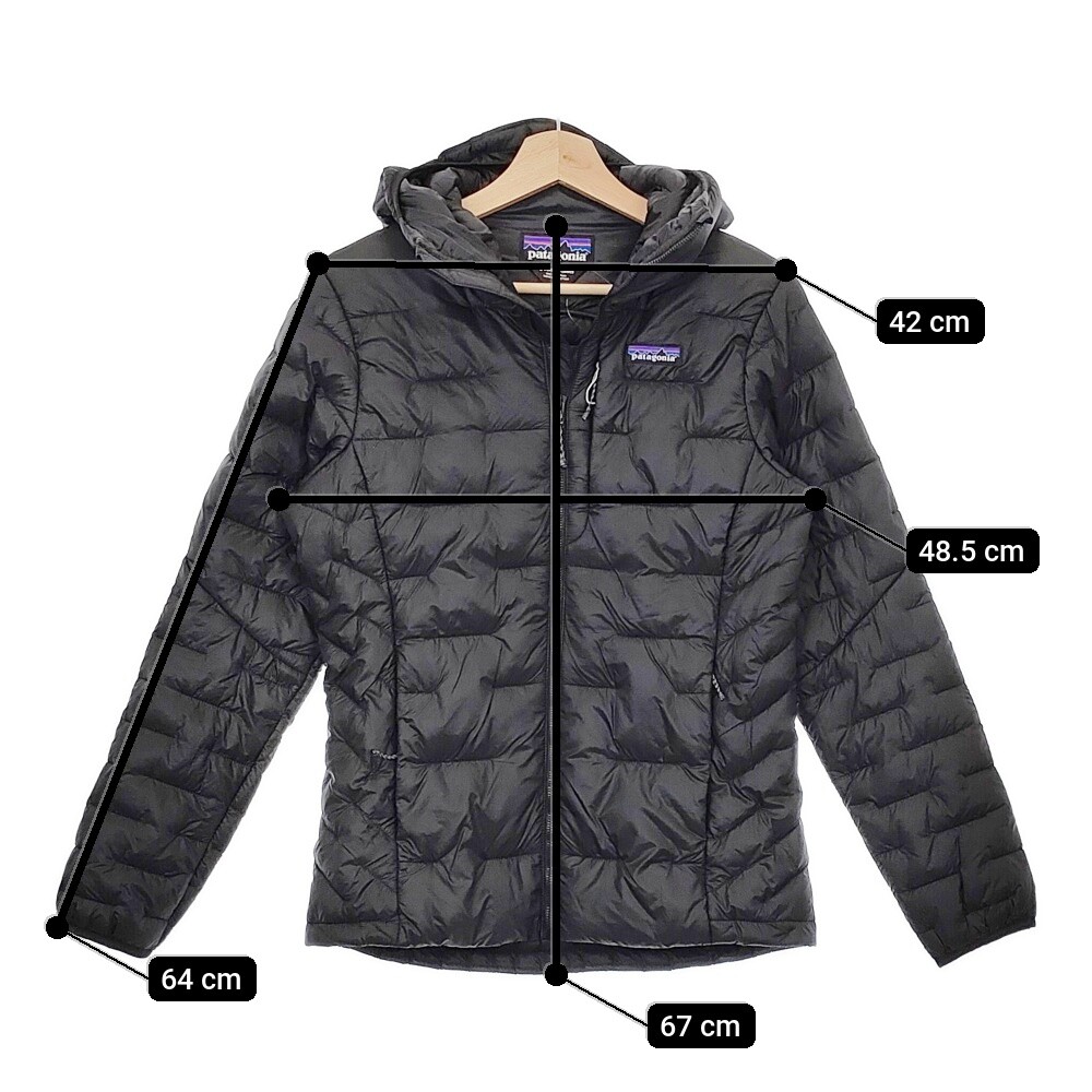 patagonia STY80116 W's Macro Puff Hoody S Jacket black 5 patagonia STY80116 W's Macro Puff Hoody S Jacket black 5