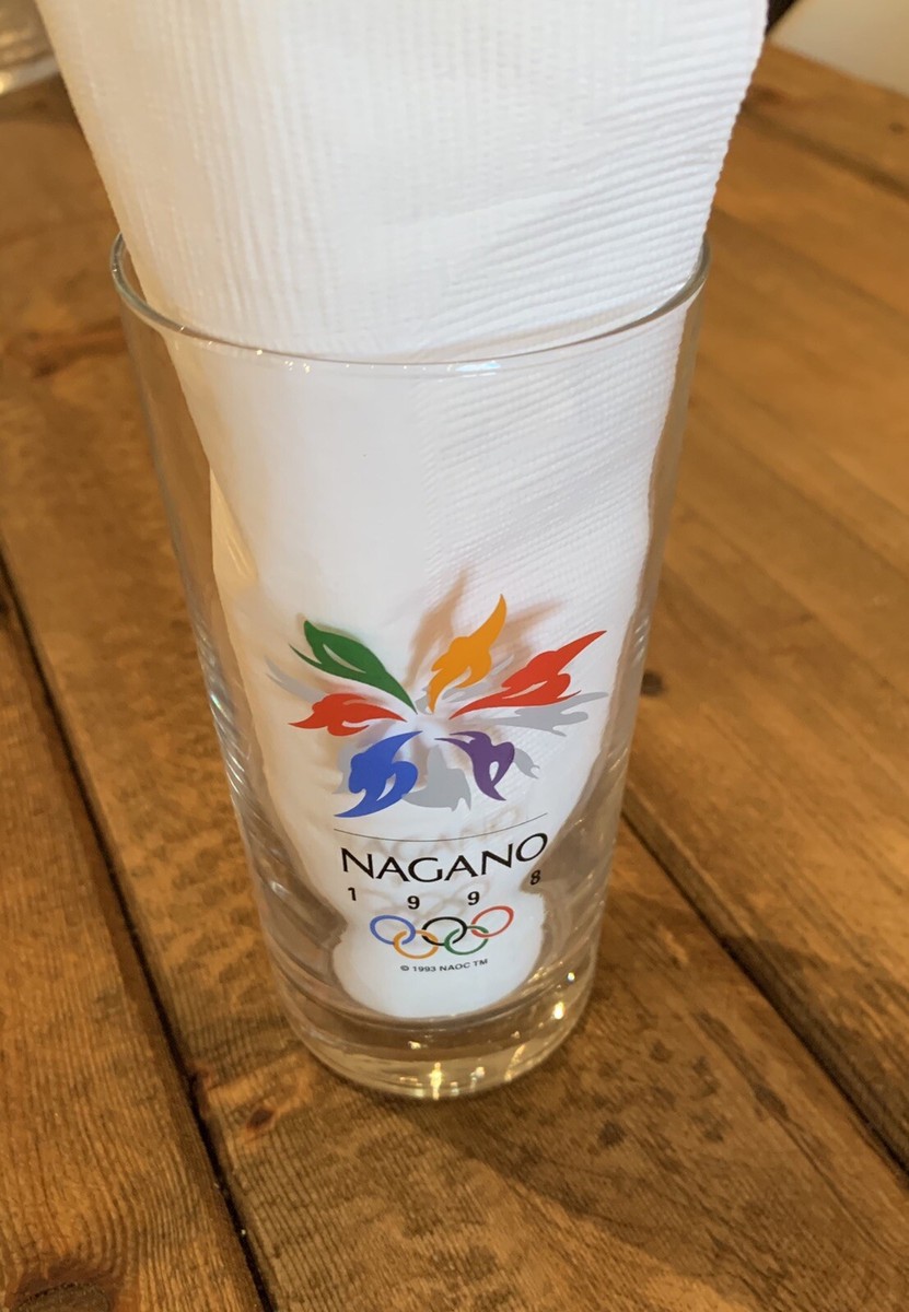 NAGANO 1998 オリンピック ガラスボトル Vintage 1998 Nagano