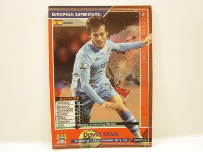 Panini WCCF 2011-12 EUS David Silva 1986 Spain　No.21 Manchester City Superstars