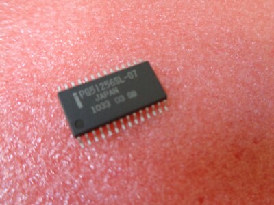 2 x PG51256SL-07 51256 INTEL 32Kx8 CMOS SRAM SMD SO28 VINTAGE COMPUTER CHIP