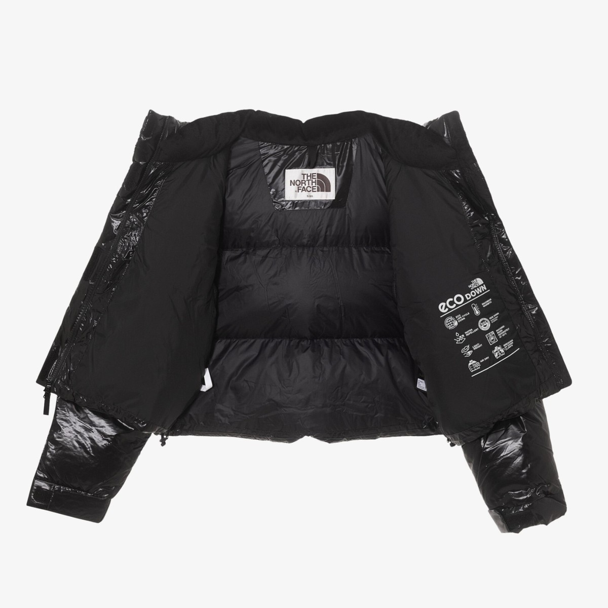 ジャケット [The North Face] W'S GLOSSY ELBERON RDS DOWN JACKET - BLACK The North Face - W'S GLOSSY ELBERON RDS DOWN JACKET Pre