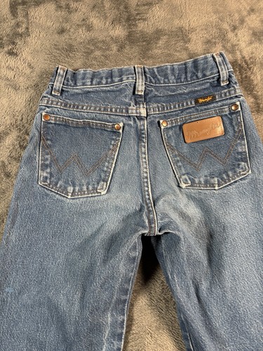 Wrangler Jeans Youth 16 Slim Blue Cowboy Cut 13MWZ Western Work Play Rodeo - Picture 6 of 15