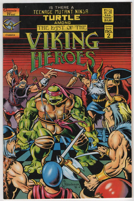 The Last of The Viking Heroes Issue #2 Comic. TMNT. Genesis West 1990