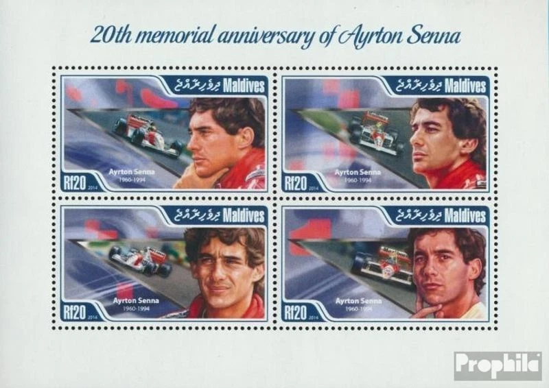 Briefmarken Malediven 2014 Mi 5048-5051 Kleinbogen (kompl. Ausg.) postfrisch Aut - Bild 1 von 1